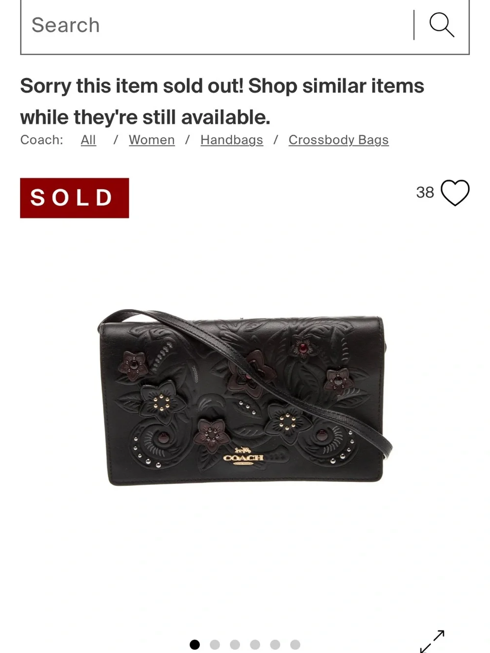 Leather Crossbody Bag like new  Condition: Very Good
